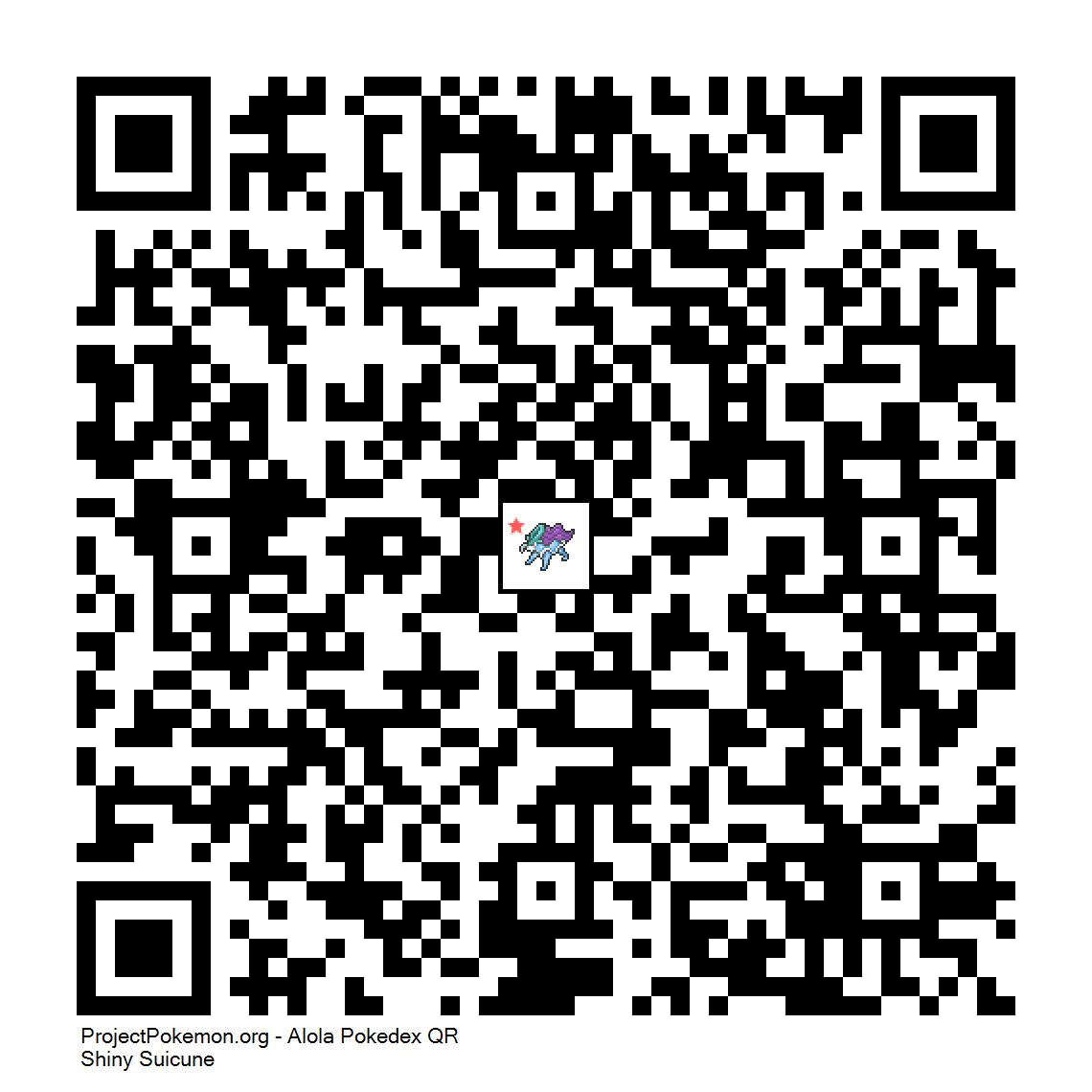 Cdigo QR de Suicune variocolor